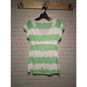 Legaci low cut striped tshirt medium